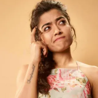 🤔 implacable mulher, retrato, pessoa, tatuagem, implacável whatsapp sticker