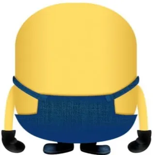 😶 Minion Despicable Me Minion, Cartoon, lustig, Figur, gelb, süß, Ich einfach unverbesserlich telegram sticker
