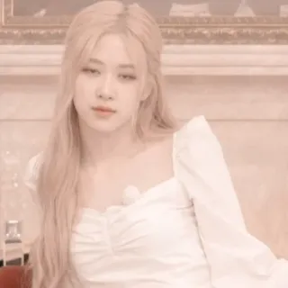 🐰 Rose Роуз, K-pop, Blackpink, Певица, Айдол, Корейский поп, Поп-звезда telegram sticker