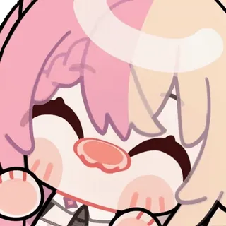 Momoi Monaka @fixfox telegram stickers