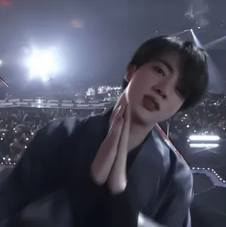 🌟 Jin K-Pop, Cantante, Asiatico, BTS, Idolo, Musica telegram sticker