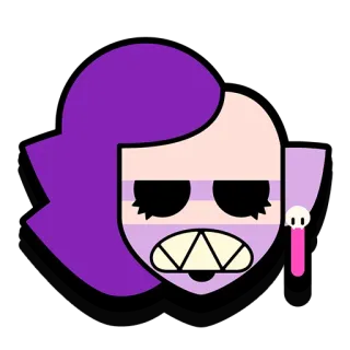 😃 Emz Brawl Stars 电子游戏, 僵尸, 手机游戏, 角色 telegram sticker