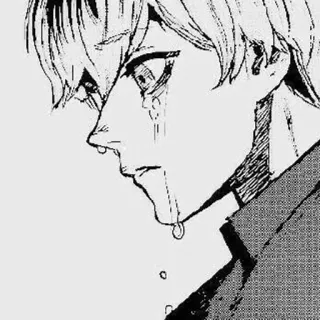🌟 Anime, Manga, Llorando, Triste, Lágrimas telegram sticker