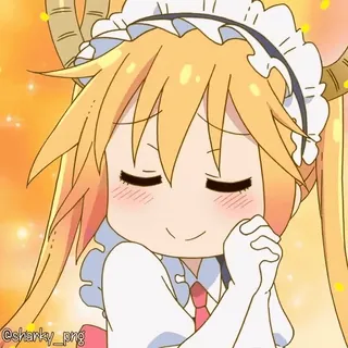 ☺️ Tohru Miss Kobayashi's Dragon Maid telegram sticker