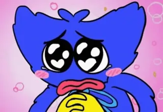 ❤️ Huggy Wuggy Poppy Playtime telegram sticker