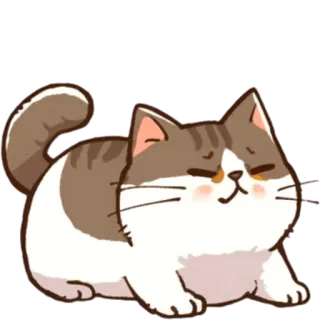😤 gatto, carino, animale, animale domestico, adesivo telegram sticker