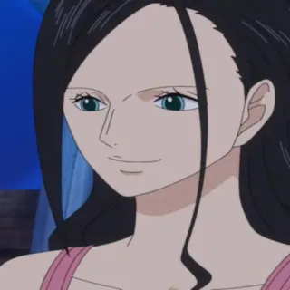 🏴‍☠️ Nico Robin One Piece Аниме, Нико Робин, One Piece, Персонаж, Мультфильм telegram sticker