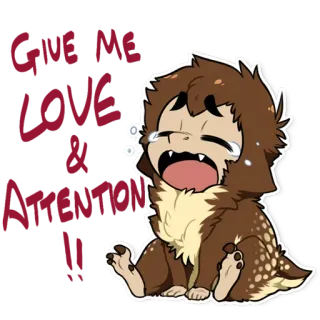 😫 DON'T chorando, triste, desenho animado, bebê, ilustração, fofo telegram sticker