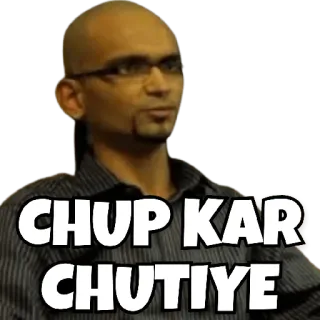 Hindi Slang Memes whatsapp stickers
