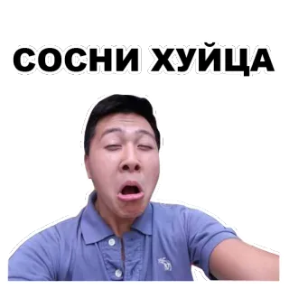 😠 СОСНИ ХУЙЦА Meme, Obraźliwe, Zły, Reakcja, Twarz telegram sticker