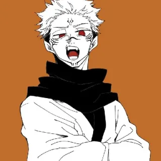 😤 Ryomen Sukuna Jujutsu Kaisen Anime, Mangá, Jujutsu Kaisen, Ryomen Sukuna, Sukuna, Espírito Amaldiçoado telegram sticker
