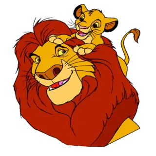 lionking-@stickers4 whatsapp stickers