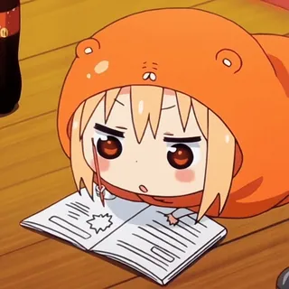 ✍️ Umaru Doma Himouto! Umaru-chan telegram sticker
