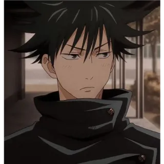 🙂 Megumi Fushiguro Jujutsu Kaisen Anime, Manga, Megumi Fushiguro, Jujutsu Kaisen, Personaje, Fanart whatsapp sticker