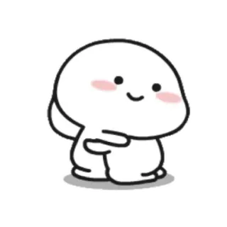 🤗 fofo, kawaii, desenho animado, personagem, blob telegram sticker