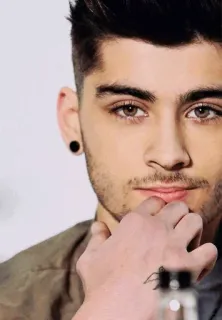 😐 Zayn Malik celebrity, singer, portrait, male, Zayn Malik, one direction telegram sticker