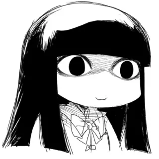 😮 Garota anime, Mangá, Ilustração, Arte, Desenho animado telegram sticker