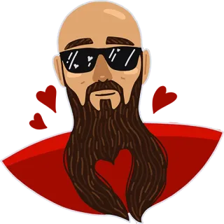rawbeardedpirate telegram stickers