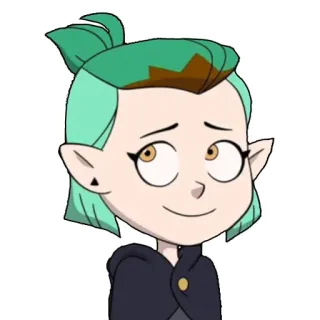 😊 Amity Blight The Owl House cartoon, animated, witch, amity blight, the owl house telegram sticker