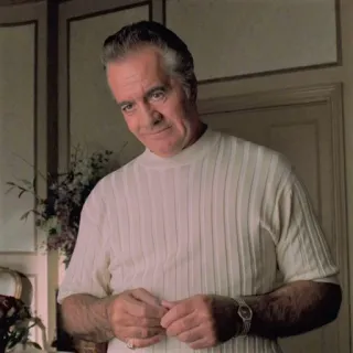 🙂 Paulie Walnuts The Sopranos โทรทัศน์, มาเฟีย, อิตาเลียนอเมริกัน, ละครอาชญากรรม, ตัวละคร telegram sticker