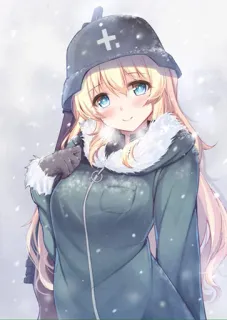 ☺️ Anime, Militaire, Fille, Neige, Uniforme whatsapp sticker