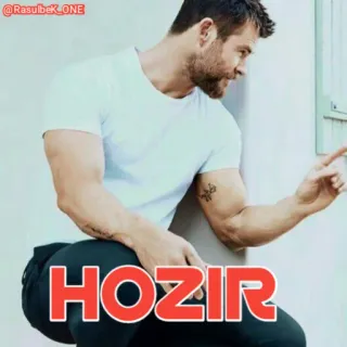 🤫 HOZIR telegram sticker