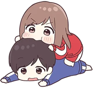 😋 Chibi, Desenho animado, Amizade, Fofo, Anime whatsapp sticker