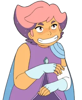😈 Glimmer She-Ra and the Princesses of Power Glimmer, She-Ra, cartoon, princess, sparkles telegram sticker