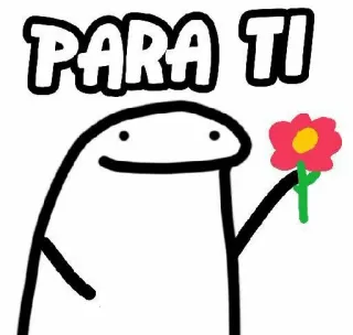 🌹 PARA TI flower, cartoon, greeting, gift telegram sticker