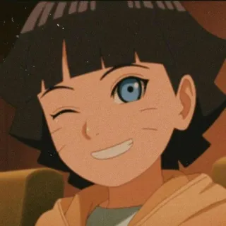 🌟 Hinata Hyuga Naruto anime, cartoon, cute, manga, Hinata, Naruto, fanart telegram sticker