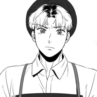 🤨 Anime, Mangá, Personagem, Ilustração, Desenho telegram sticker
