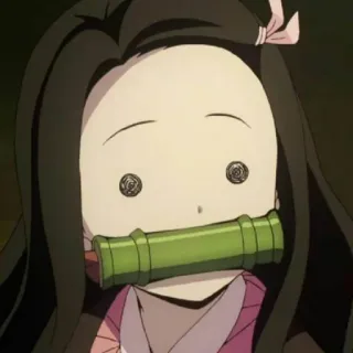 🎋 Nezuko Kamado Demon Slayer Anime, Demon Slayer, Nezuko, Nezuko Kamado, Chibi, Schattig, Manga telegram sticker