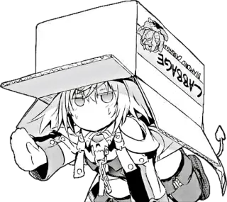 😐 CABBAGE Anime, Mangá, Repolho, Caixa, Personagem, Fofo, Garota whatsapp sticker