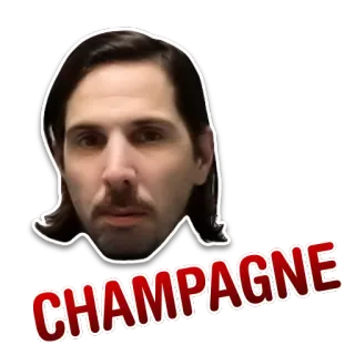 👨 CHAMPAGNE Шампанское, Алкоголь, Напиток, Выпивка, Праздник telegram sticker