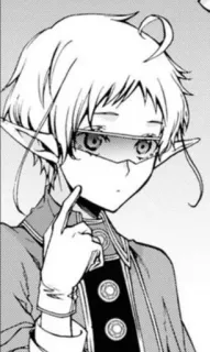 😎 Elf, Anime, Manga, Fantasy telegram sticker