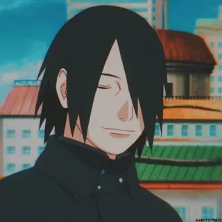 ⛩ Sasuke Naruto anime, sasuke, naruto, manga, ninja telegram sticker
