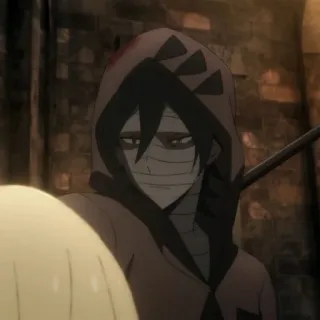 🦇 Isaac Foster Angels of Death Anime, Isaac Foster, Zack, Angels of Death, Horor, Manga telegram sticker