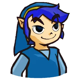 😏 Link The Legend of Zelda videojuego, toon link, the legend of zelda, nintendo telegram sticker