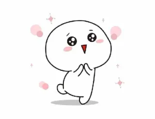 😀 imut, kawaii, berkilau, chibi, menggemaskan whatsapp sticker