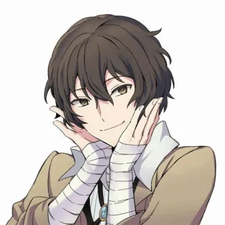 🎐 anime, portrait, boy, cartoon, drawing telegram sticker