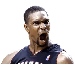 😮 Chris Bosh NBA, Giocatore di basket, Sport, Atleta telegram sticker