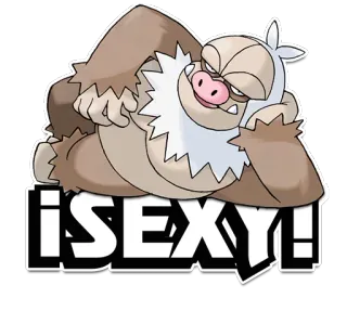 😍 ¡SEXY! pokemon, sexy, humor, cartoon, aufkleber, lustig whatsapp sticker