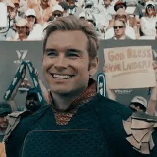 🇺🇸 Homelander The Boys God BLESS HOME LANDER! Superheld, The Boys, Amazon, Vought, Schauspieler whatsapp sticker