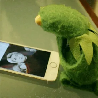 Kermit🐸❤️ whatsapp stickers