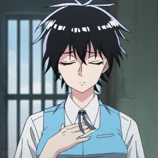 🫶 动漫, 漫画, 角色, 女性, 制服 telegram sticker