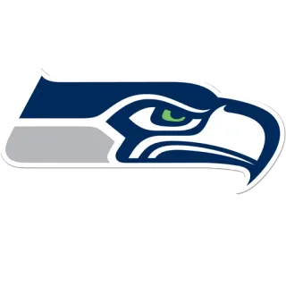 🏈 Сиэтл Сихокс, НФЛ, спорт, логотип команды, американский футбол telegram sticker