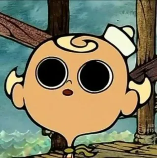 🙀 dibujos animados, personaje, marinero, animado, infantil, mono, caprichoso telegram sticker