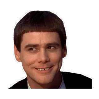 😀 Lloyd Christmas Dumb and Dumber Jim Carrey, comedia, película, divertido whatsapp sticker