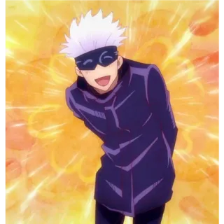 🙂 Satoru Gojo Jujutsu Kaisen Anime, Manga, Gojo, Jujutsu Kaisen, Satoru Gojo telegram sticker