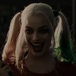 🤡 Harley Quinn Suicide Squad Harley Quinn, DC Comics, méchant, anti-héros, Margot Robbie, Suicide Squad, personnage de BD telegram sticker
